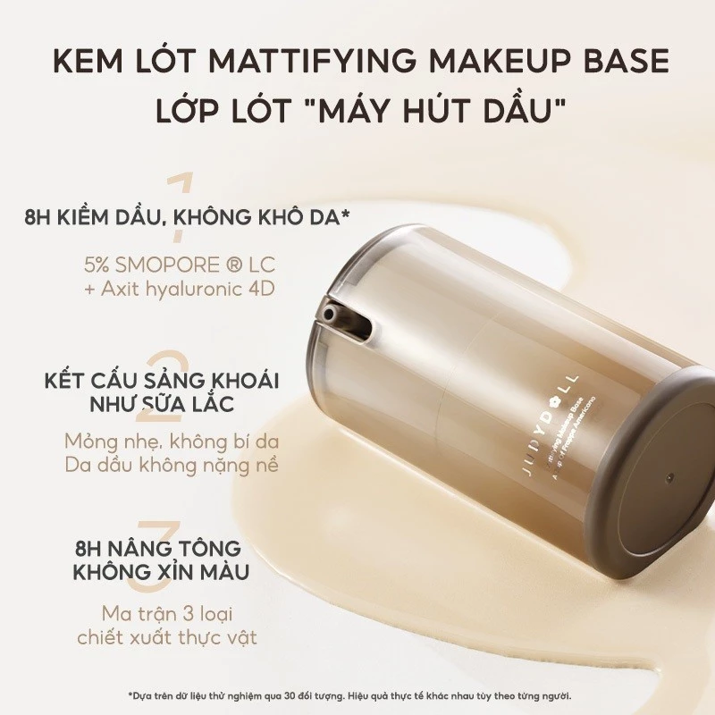 Kem Lót Trang Điểm JUDYDOLL Dưỡng Ẩm Nâng Tone Kiềm Dầu Thu Nhỏ Lỗ Chân Lông Mịn Màng